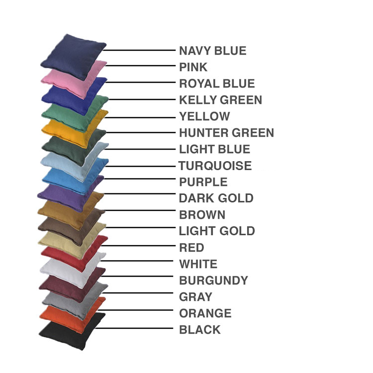 (8) Canvas Bag Toss Bags 1