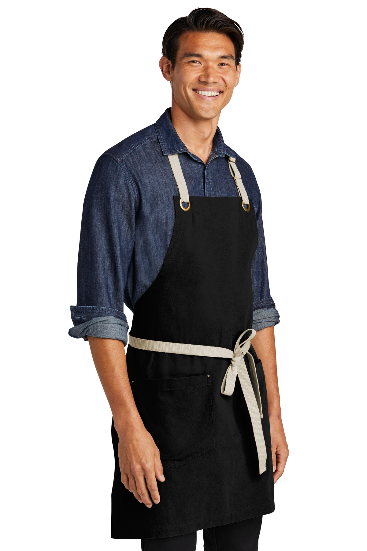Canvas Full-Length Two-Pocket Apron
