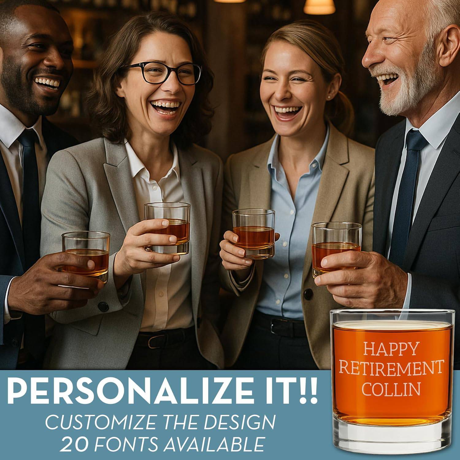 8/11oz Thick Walled Whiskey Glass 3