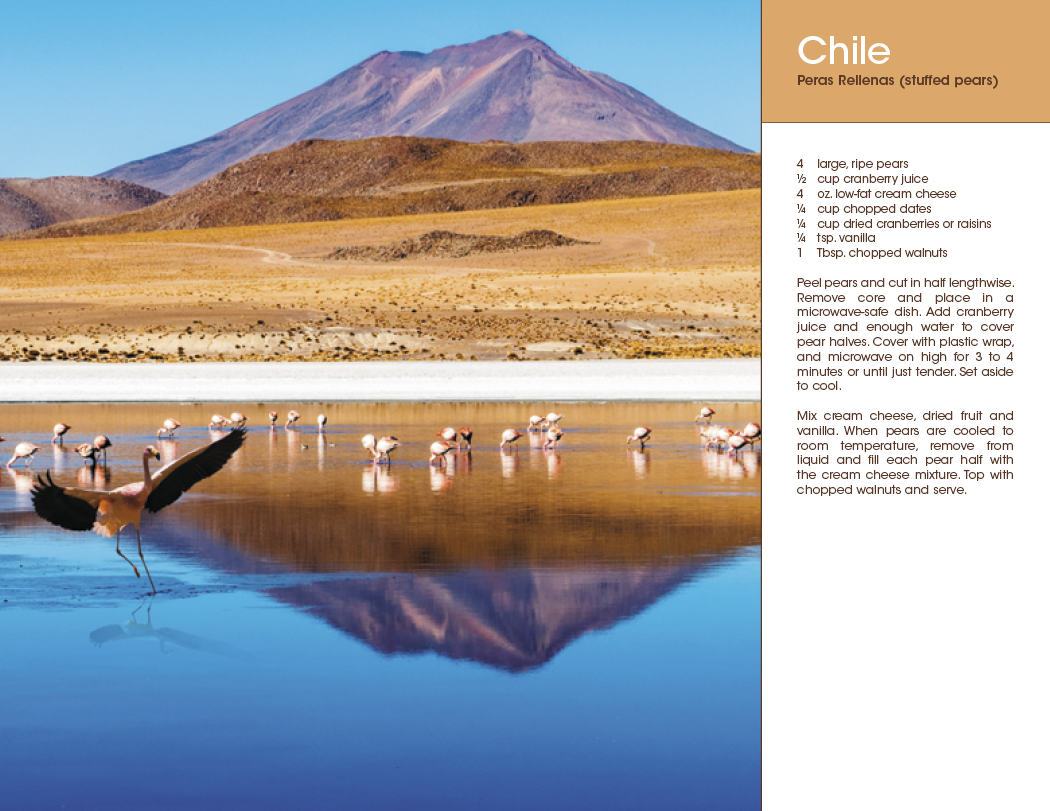 Triumph® Calendars World Scenes with Recipe Calendar 21