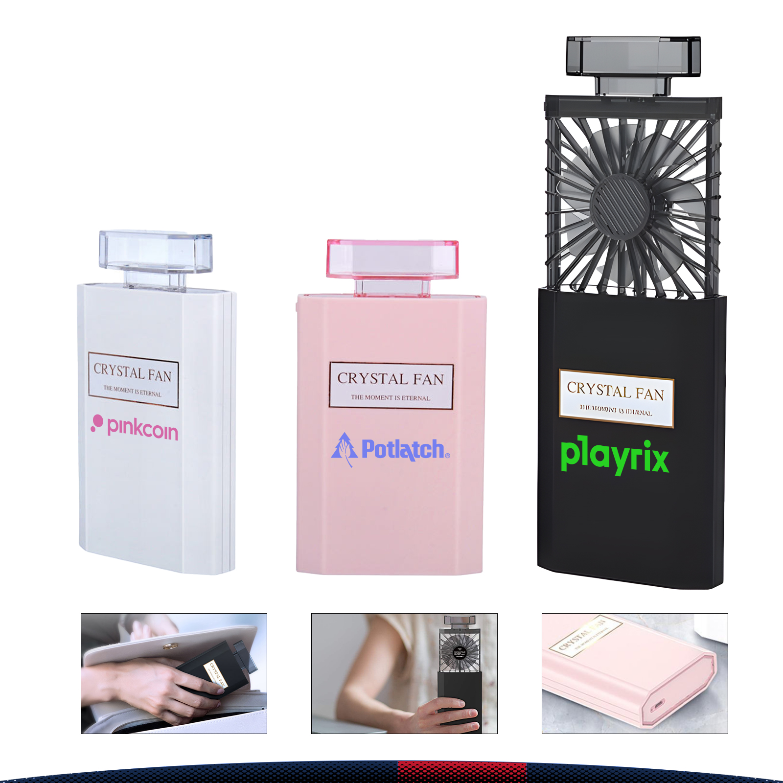 USB Rechargeable Mini Fan 3