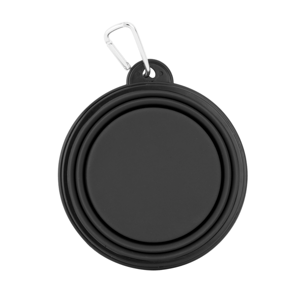 Collapsible Silicone Pet Bowl w/Carabiner 6