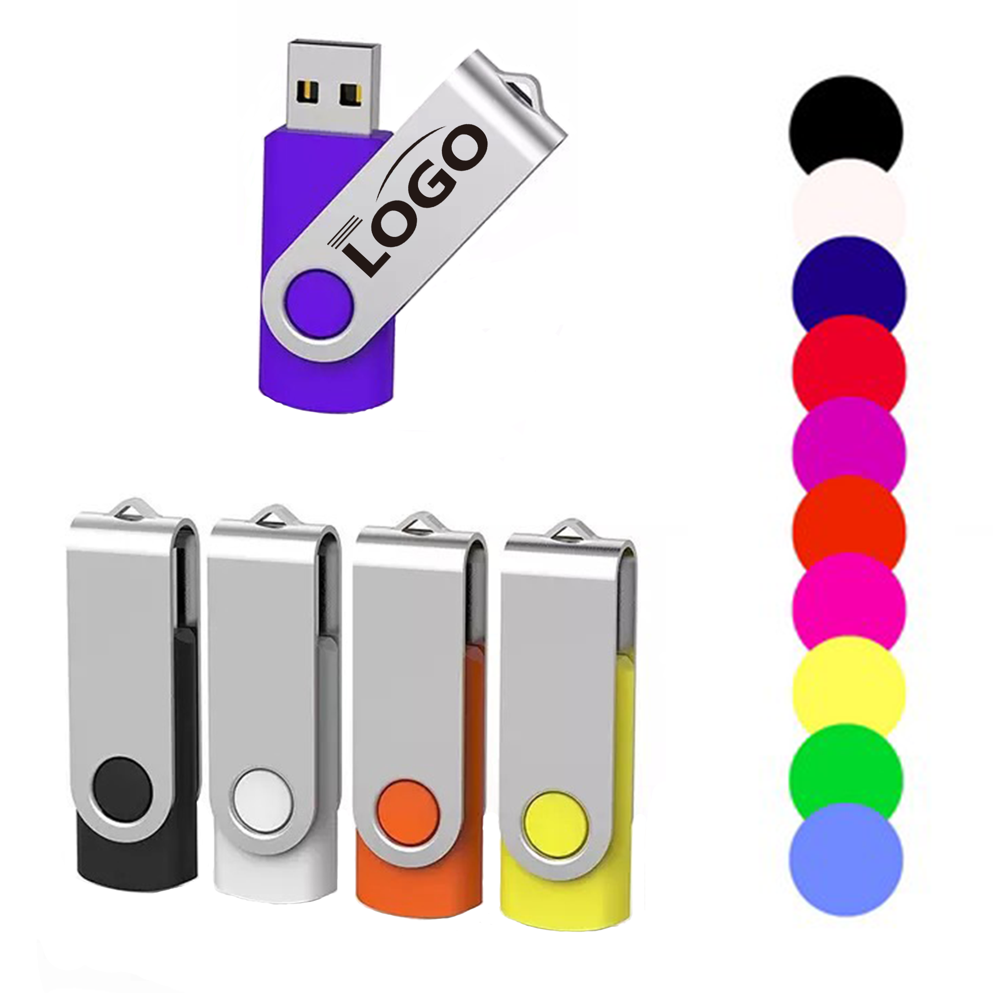 64GB Aluminum USB Flash Drive 3