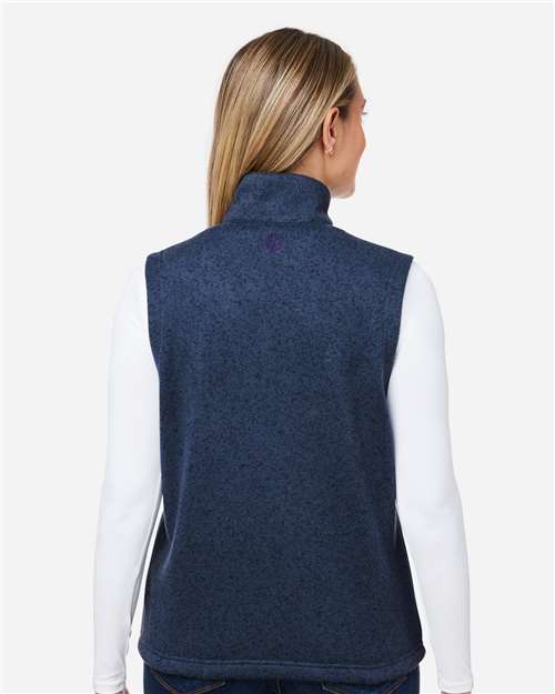 Women's Drop Line Fleece Vest - M16251 6