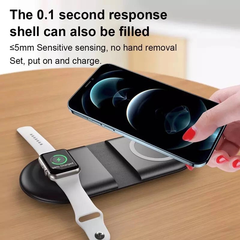 2 In 1 Foldable Wireless Charger Station 3