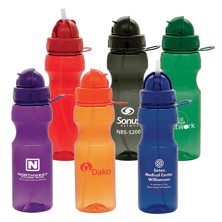 22 Oz. Seal Colorful Sports Bottle