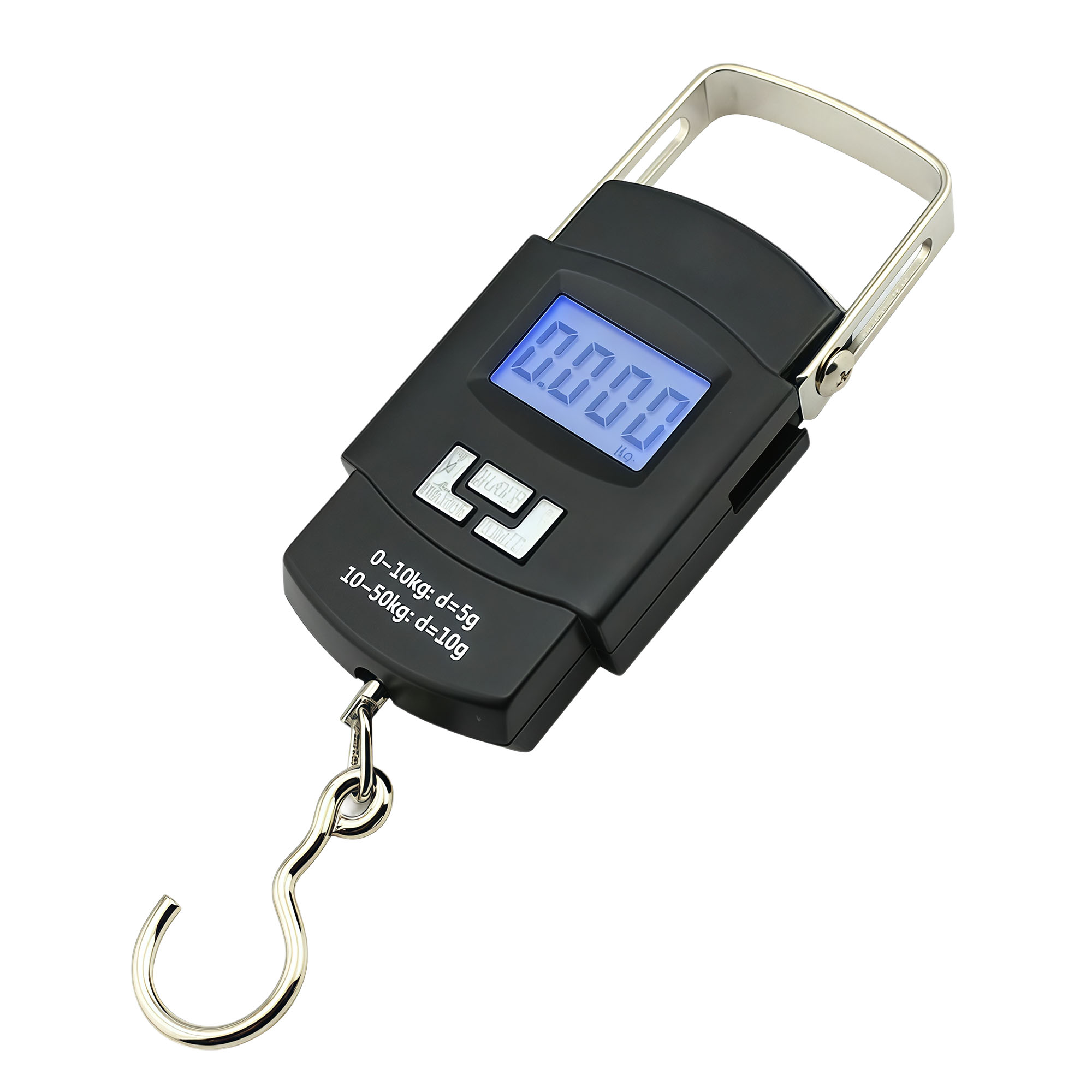 50KG Portable Travel Luggage Scale with Hook 2