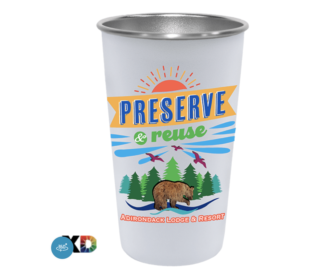 16 Oz. Single Wall Pint Tumbler 5