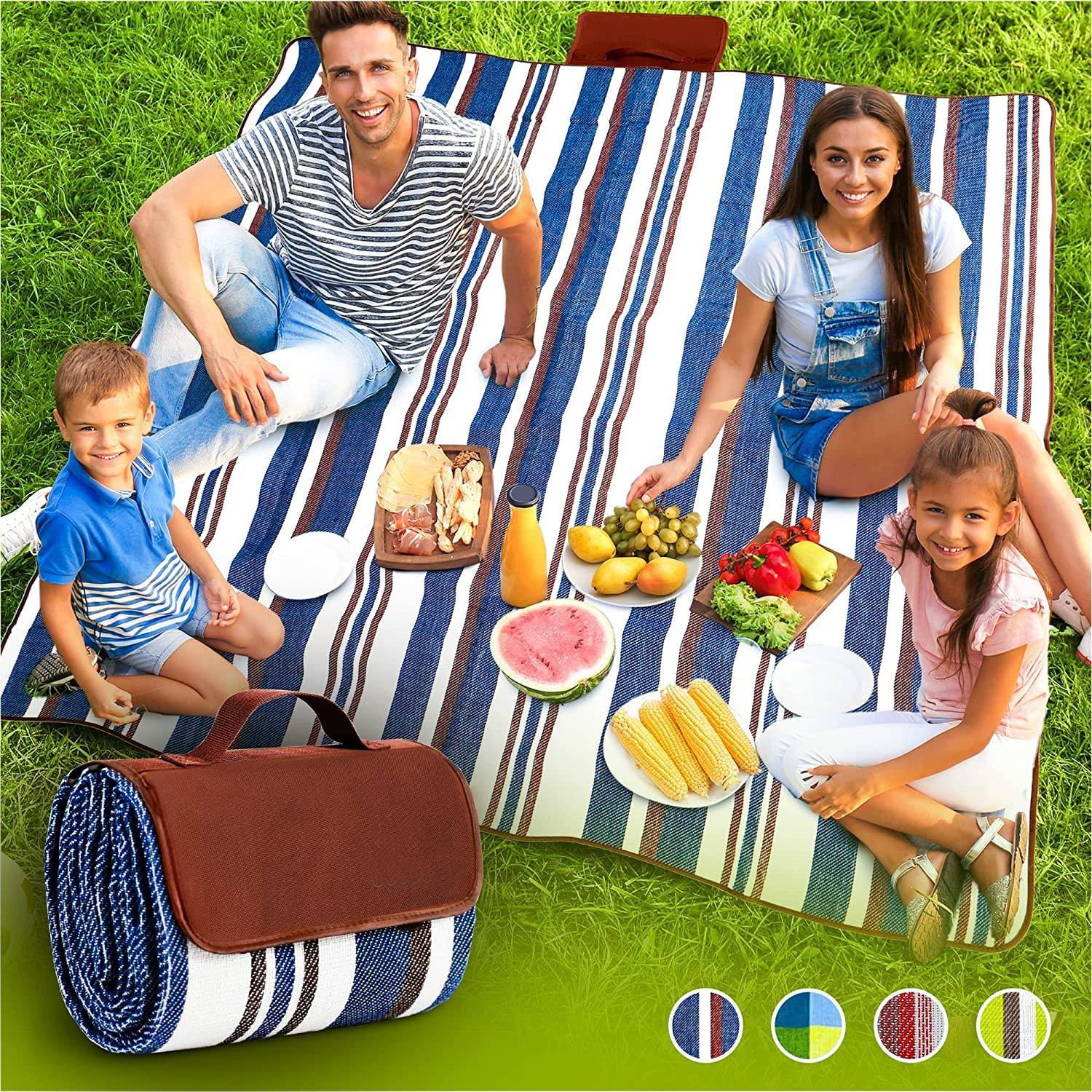 Outdoor picnic outing moisture-proof Grass/Beach Mat 2