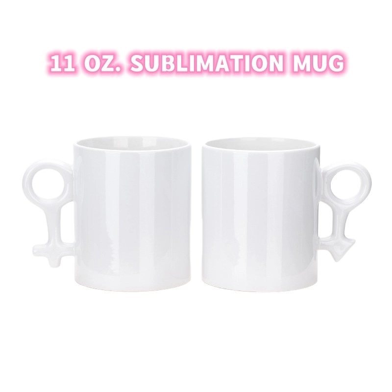 11 oz. Full Color Sublimation Ceramic Mug for Couples 5