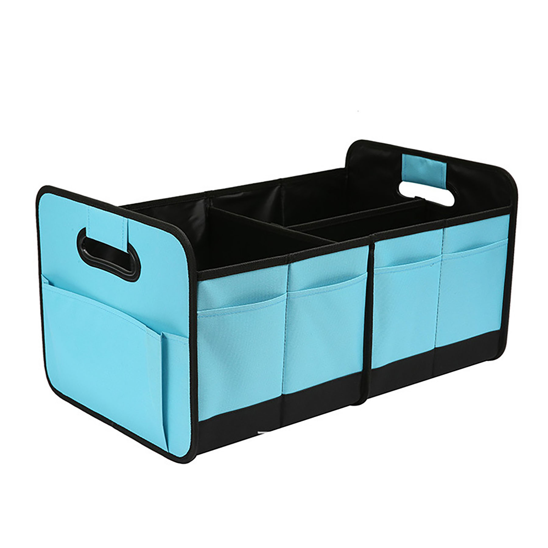 Multi Compartment Car Trunk Organizer 12