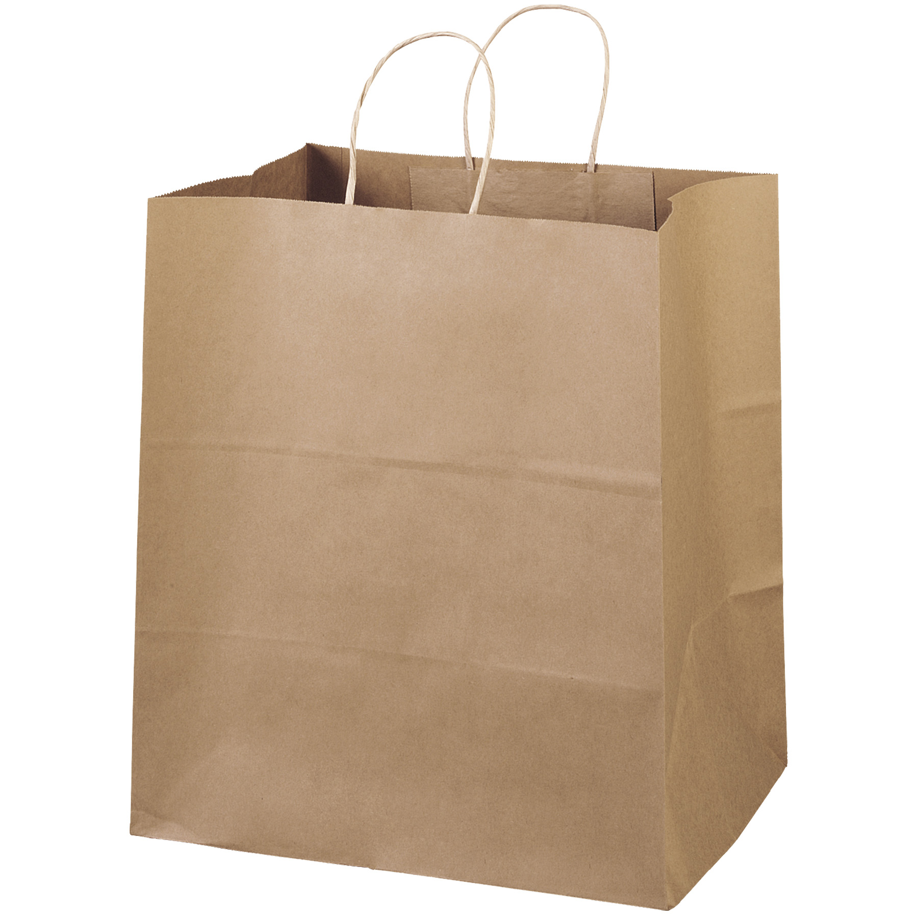 Eco Brute - Kraft-Brown Shopper - Flexo Ink Print 2