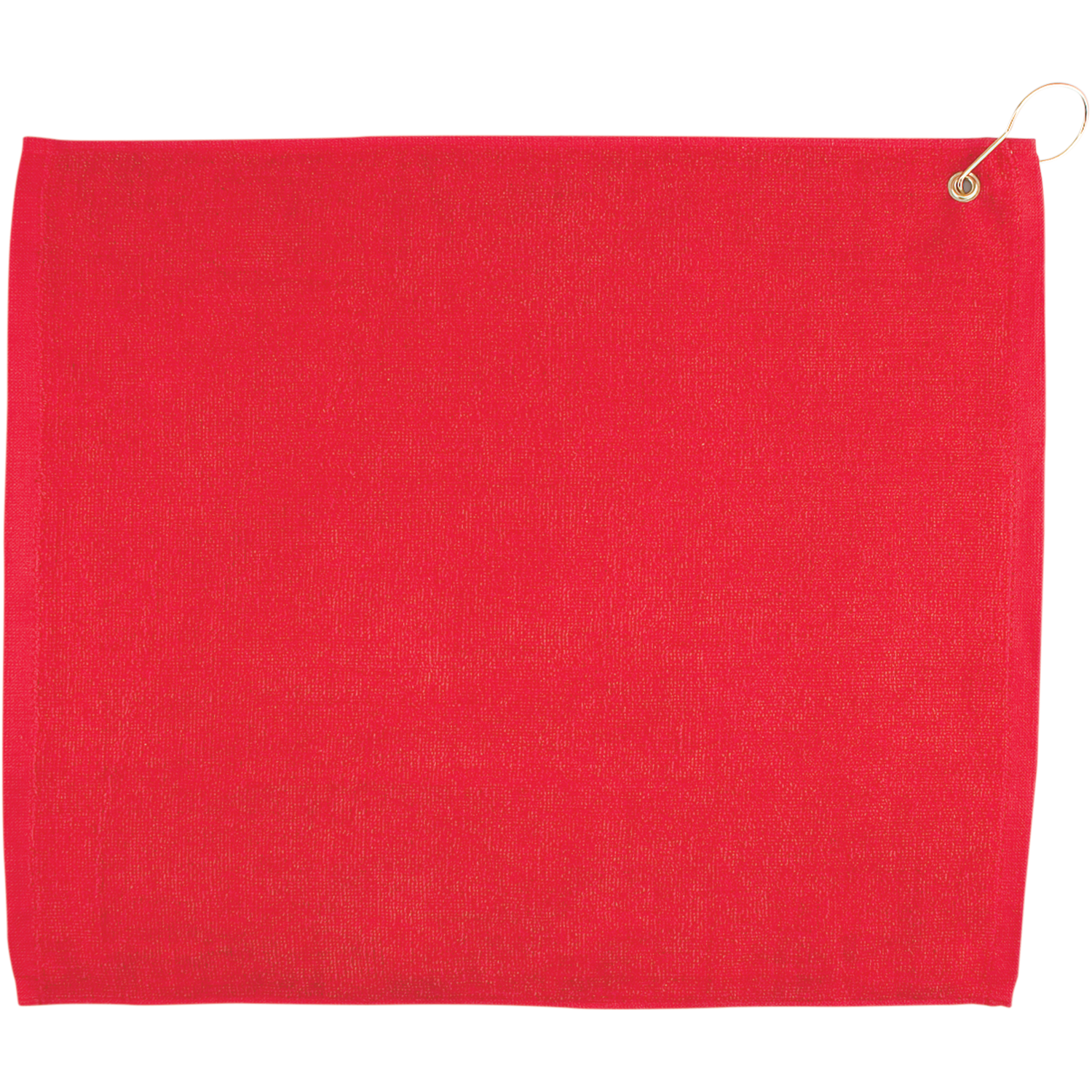 15" X 18" Hemmed Golf Towel with Grommet And Hook 5