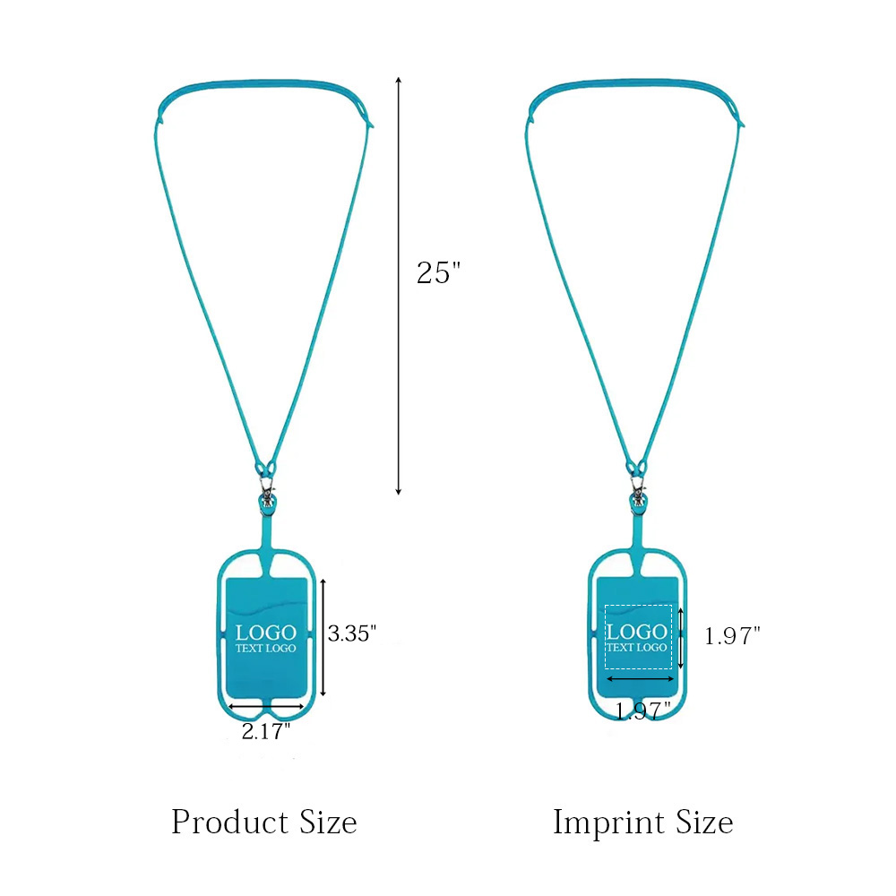 Phone-Holding Silicone Lanyard 14