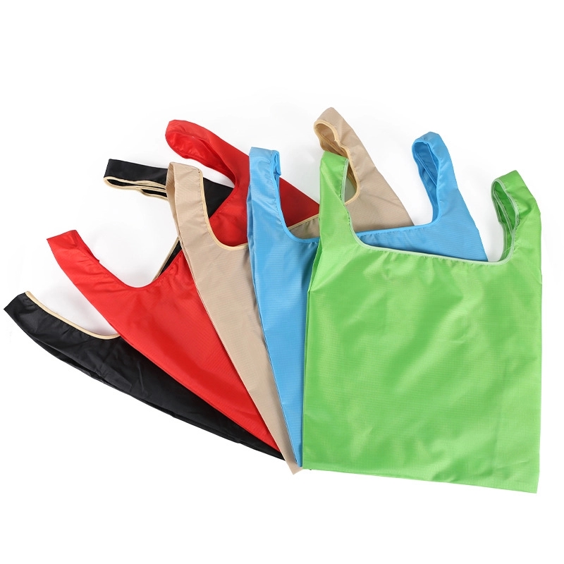 Portable Oxford folding tote shopping bag 5