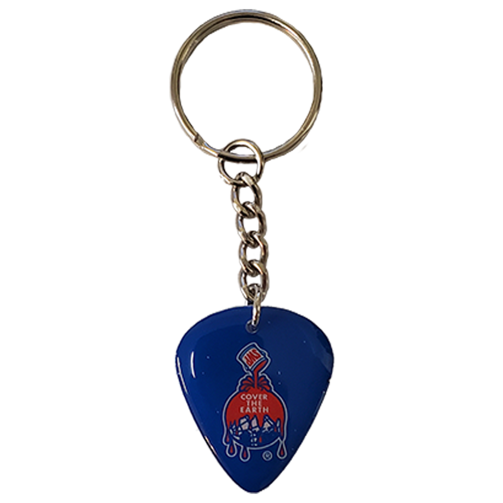 Novelty Pick with Double Sided Imprint with Key Chain Attachment 3