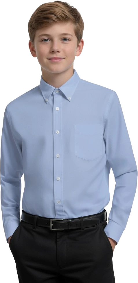 Youth L/S Oxford Shirt 10