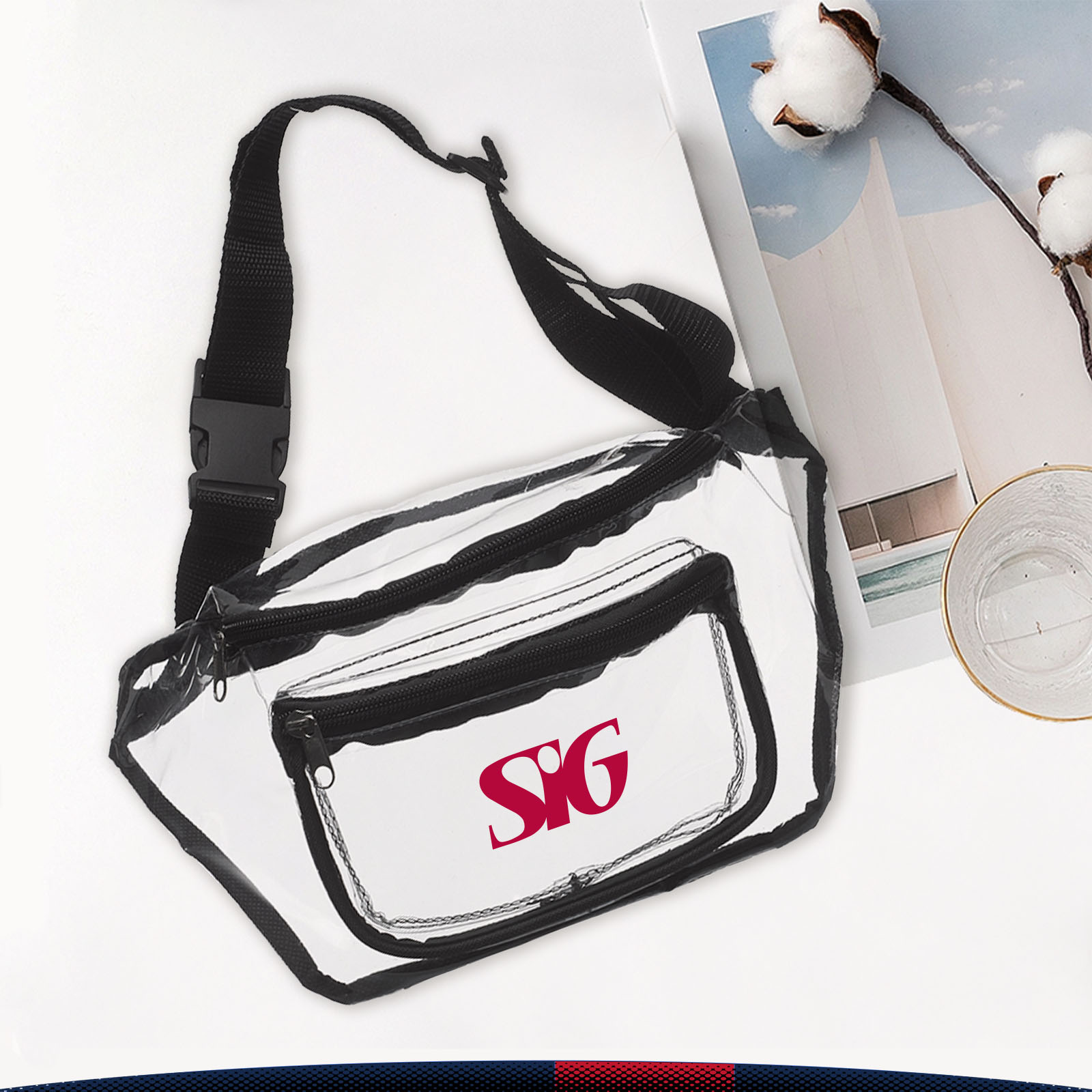 Zanero Clear Fanny Pack 3