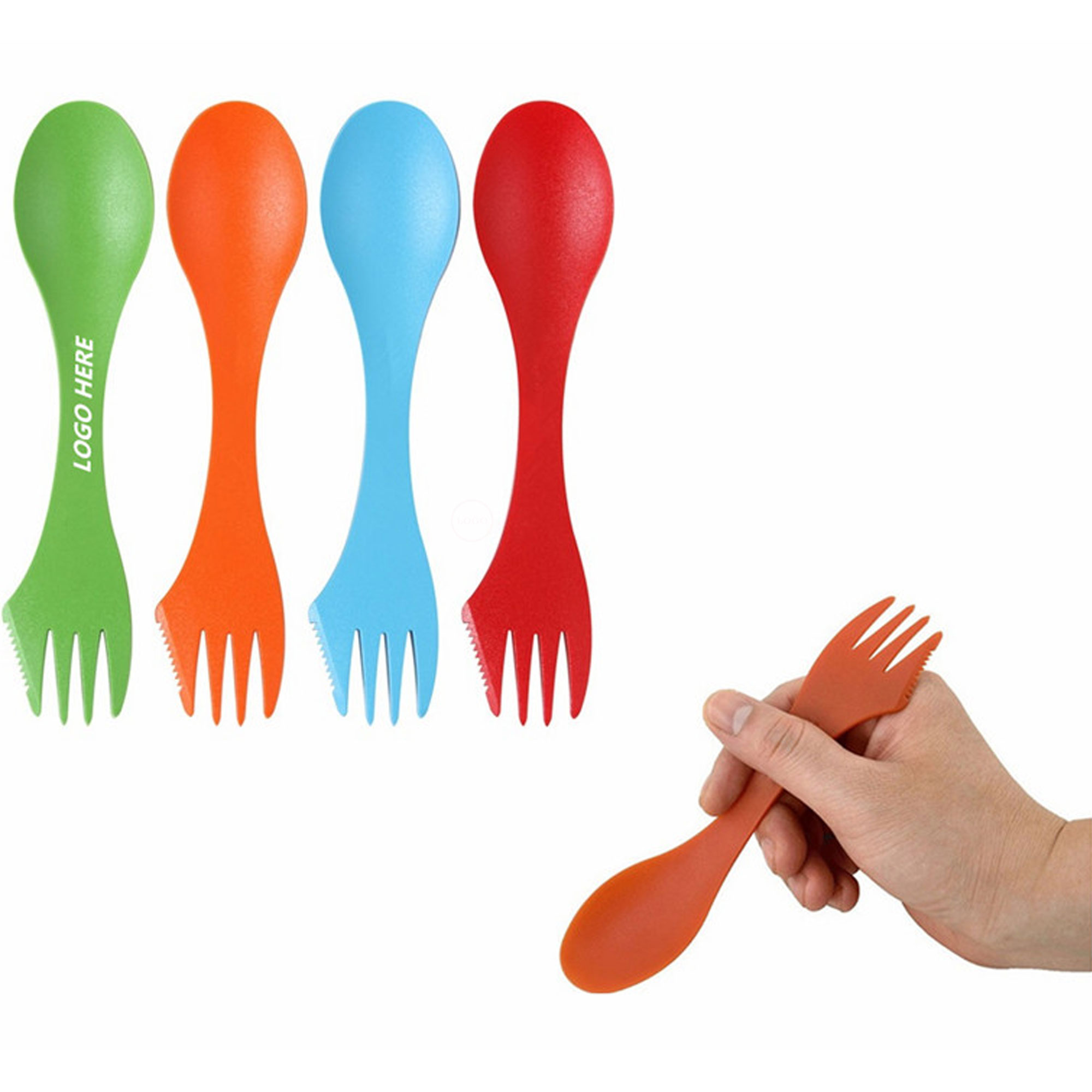 Multi-Functional 3-in-1 Plastic Utensil 2