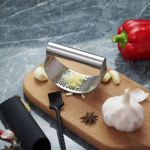 Garlic Press Rocker Stainless Steel 2