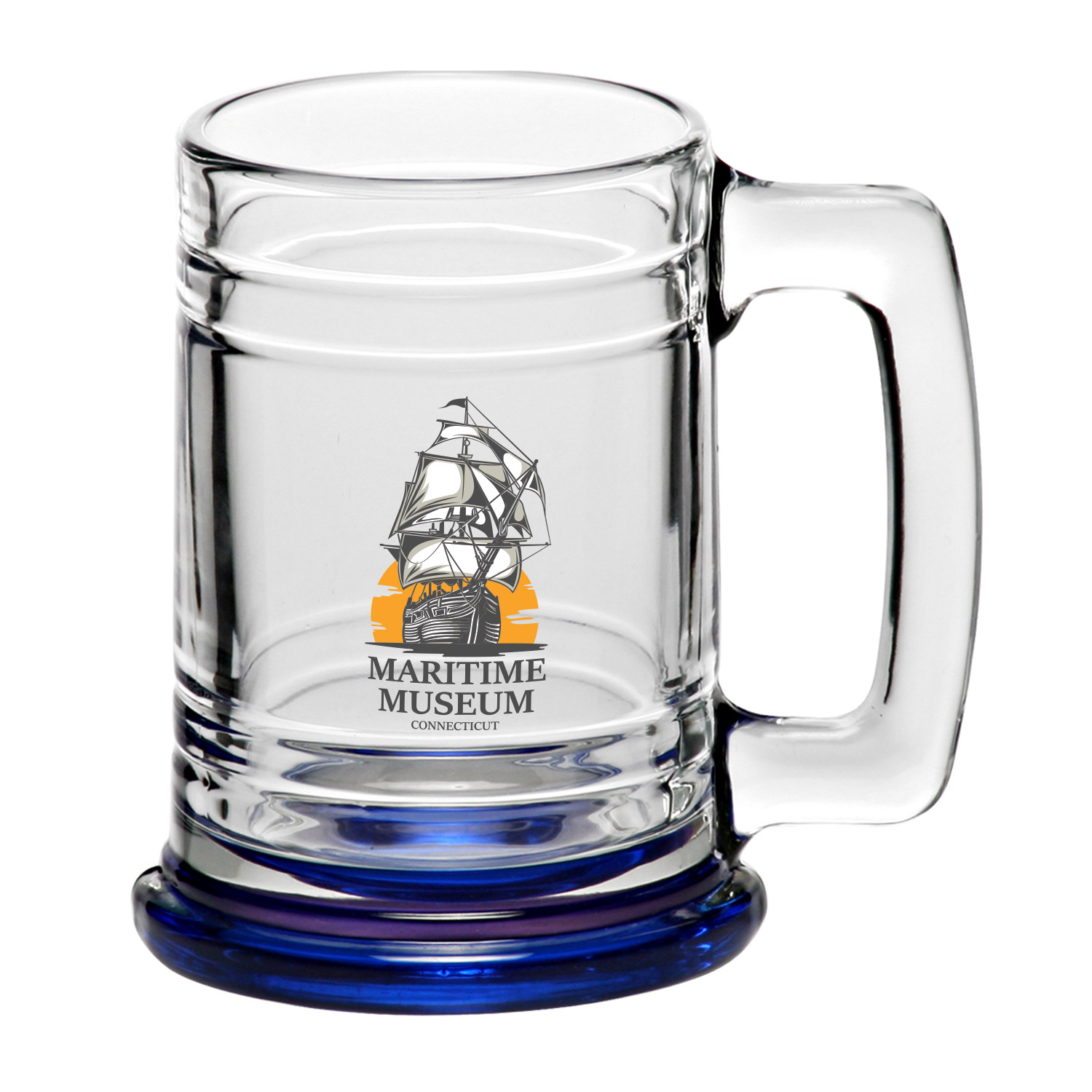 15 oz. Anchor Glass Beer Mugs (Engraved Imprint) 3