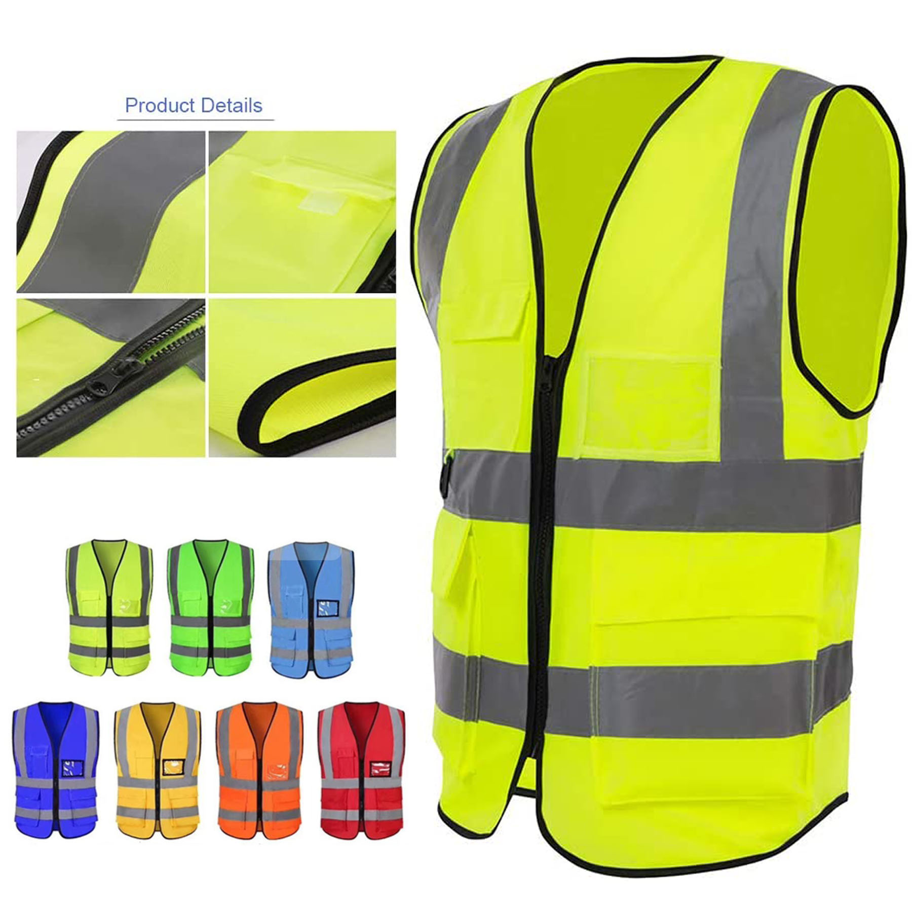 Multi-Pocket Safety Vest 2