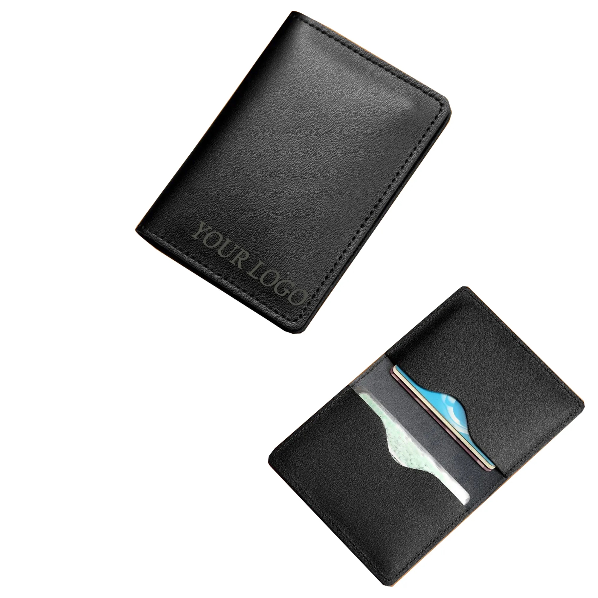 PU Leather Business Card Holder Case MOQ 100 5