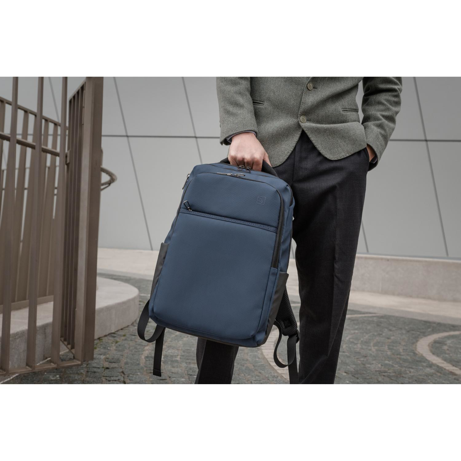 TUCANO® - Italy MARTE Anti-Gravity System Modern Business Backpack 7