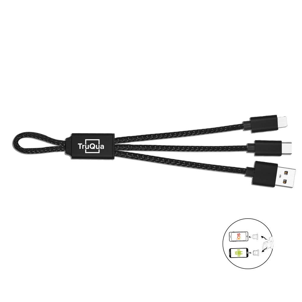 Harbor Charging Cables with Type C, IOS and Micro USB 10