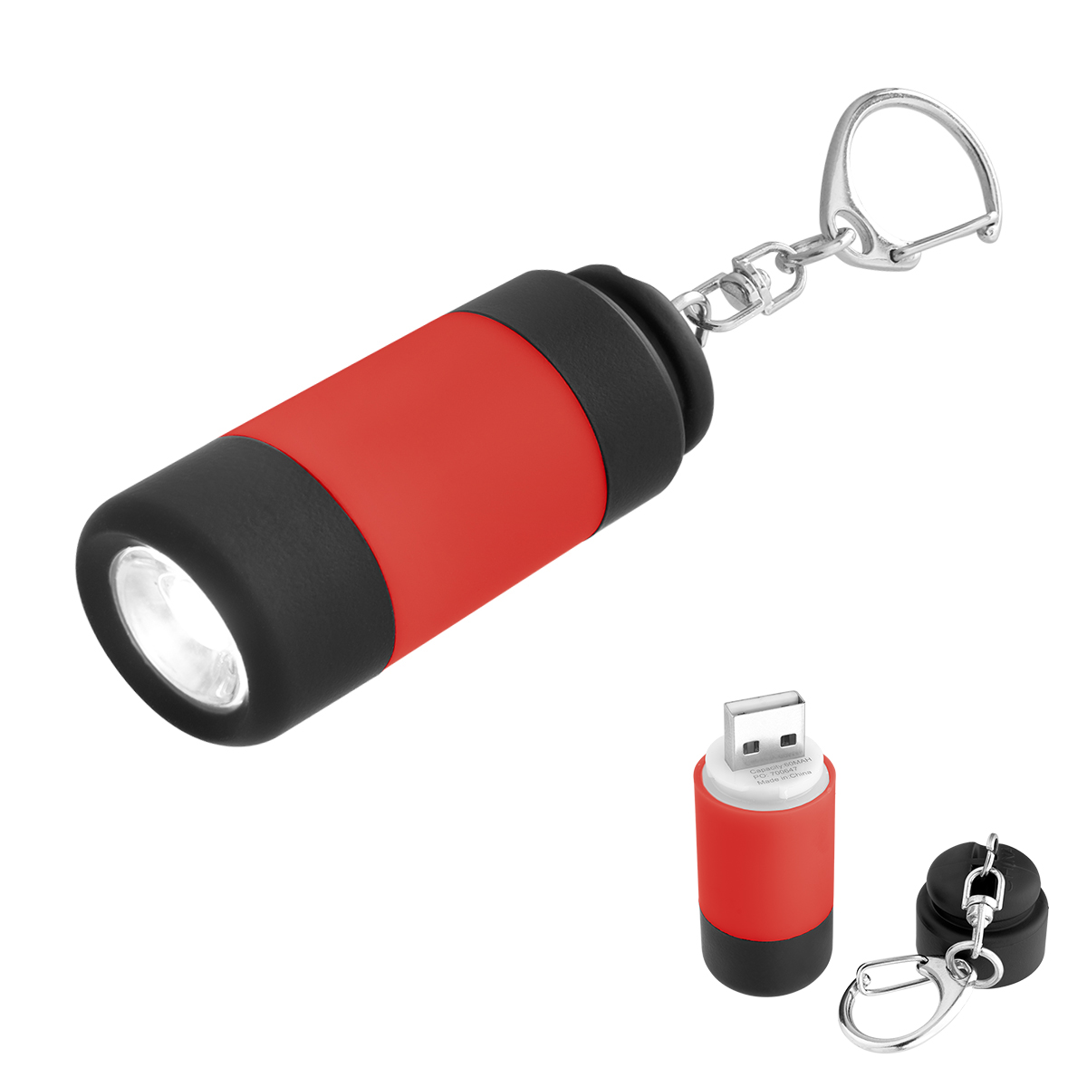 Rechargeable LED Light Key Chain 12