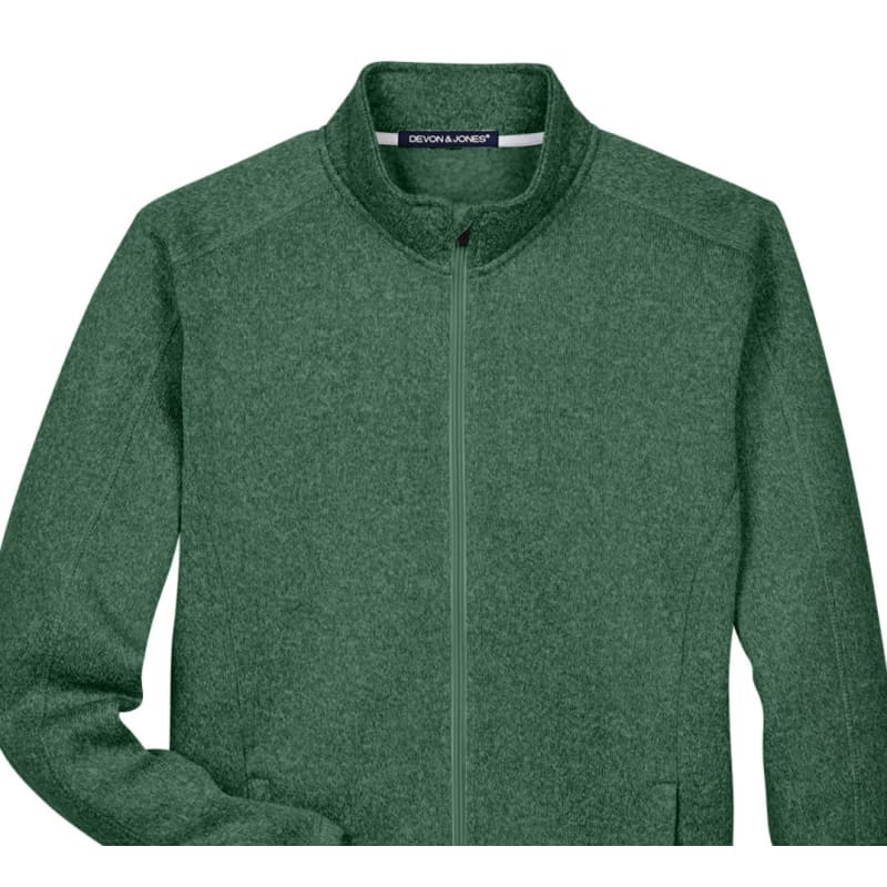 Devon & Jones Men's Bristol Full-Zip Sweater Fleece Jacket 4