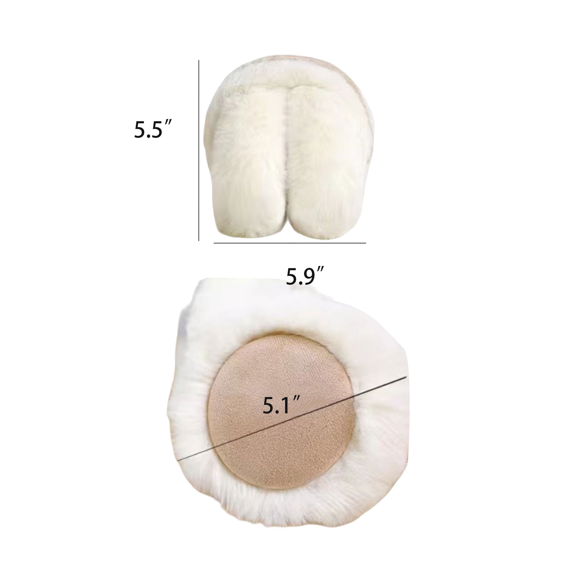 Customized Warm And Plush Earmuffs 2
