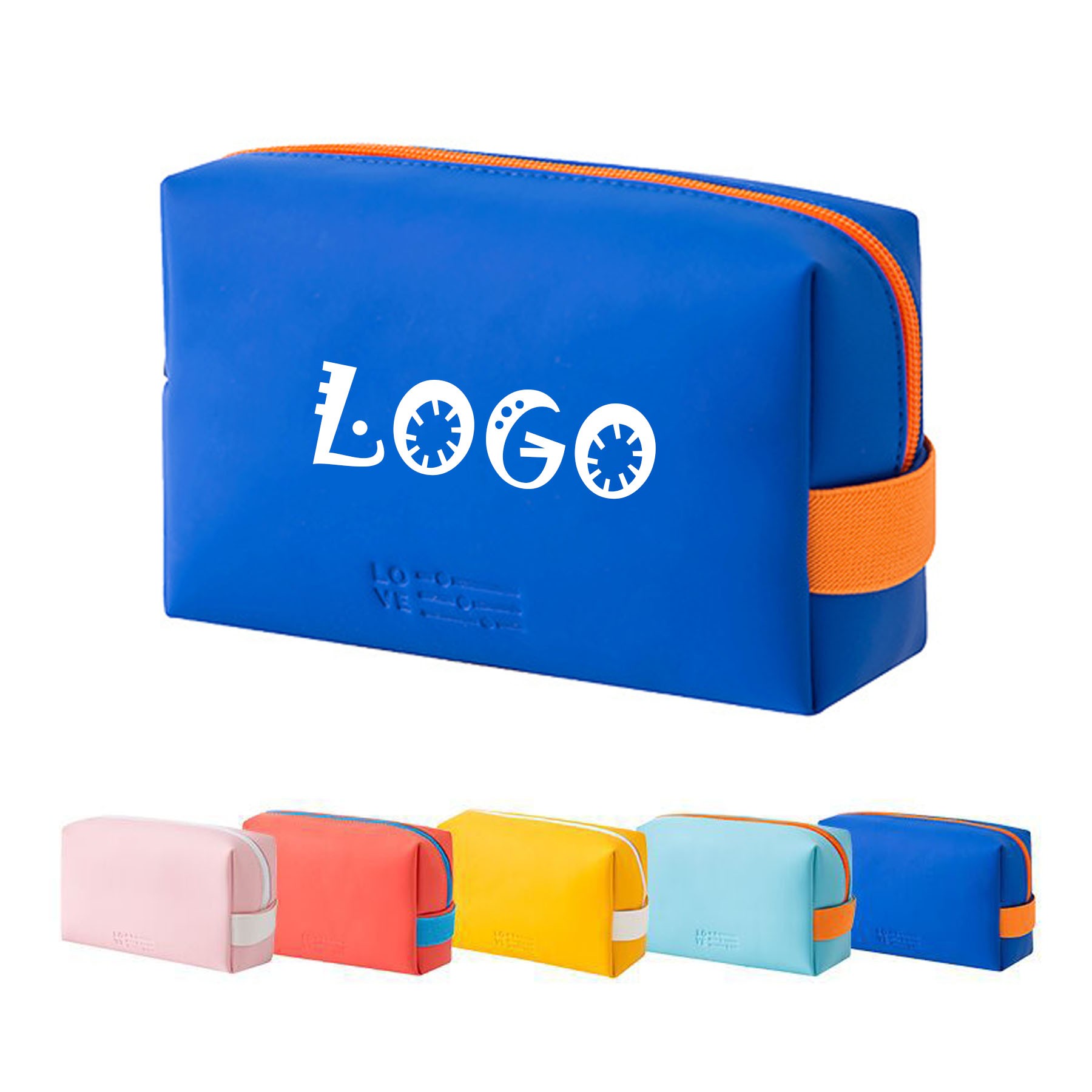 Multifunctional Hand Pu Cosmetic Pouch Bag 3