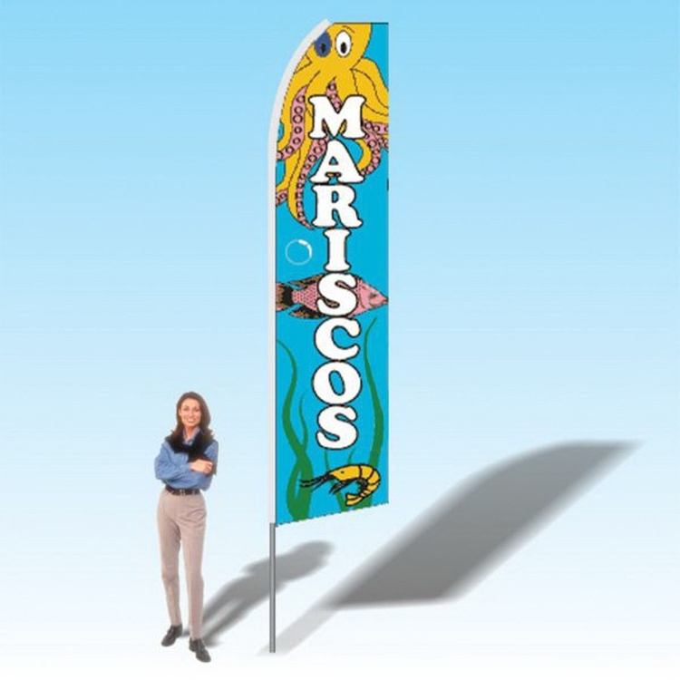 15FT AC Service Advertising Banner Flag 2
