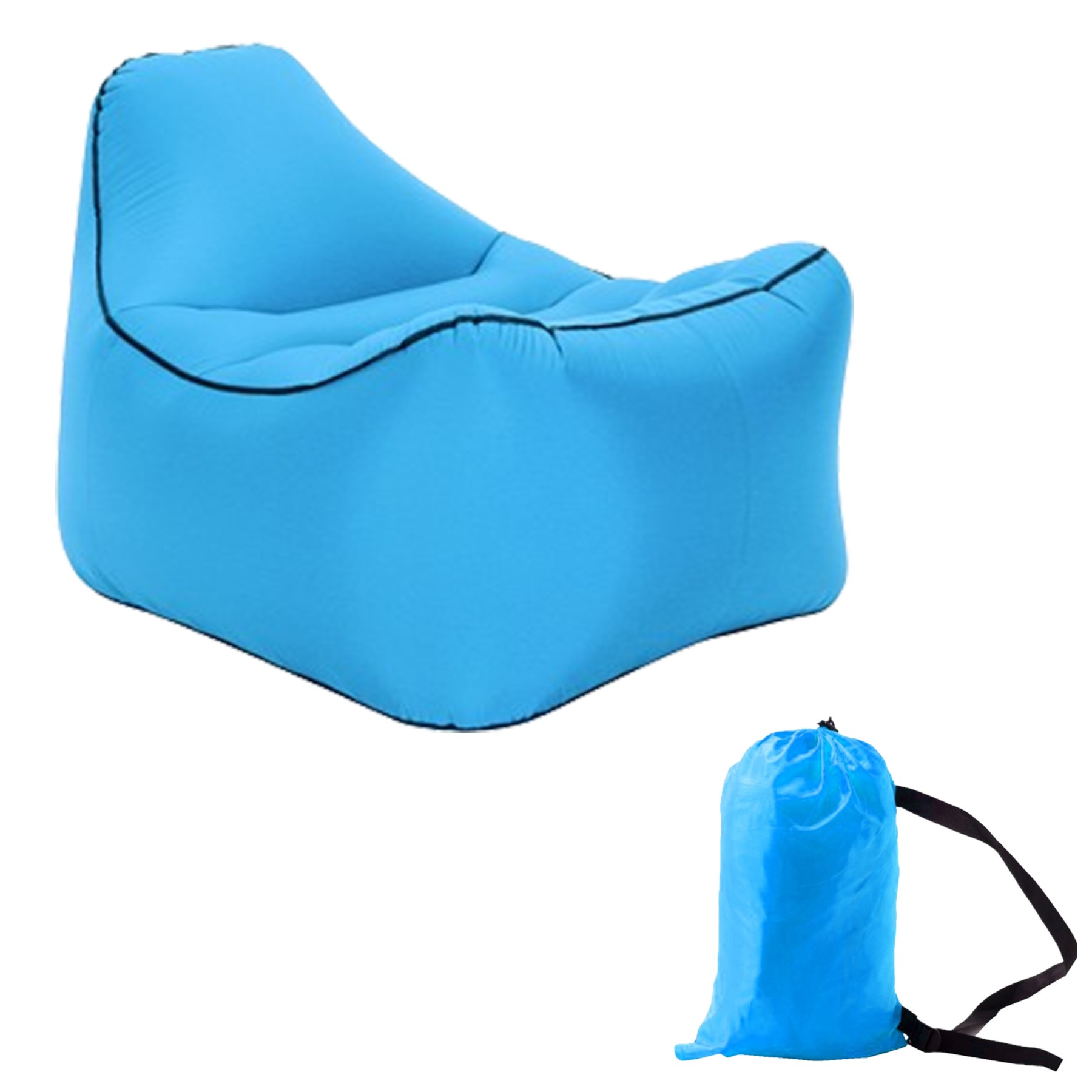 Nylon Inflatable Beach Air Chair 11