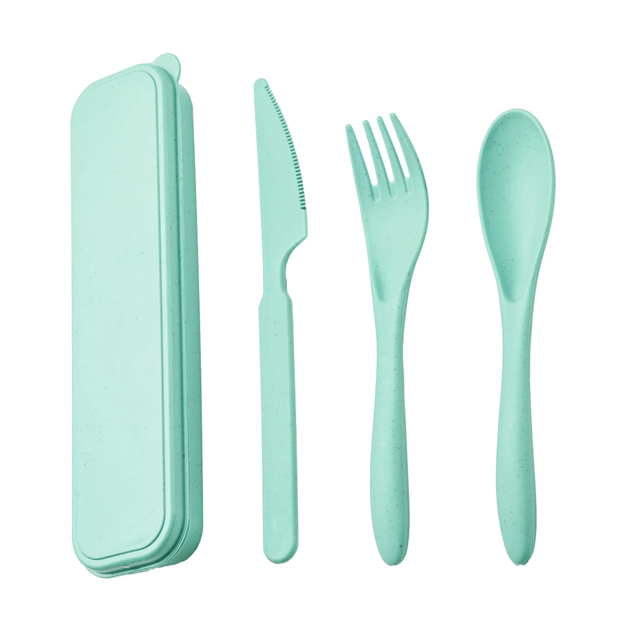 3pcs Portable Cutlery Tableware 6
