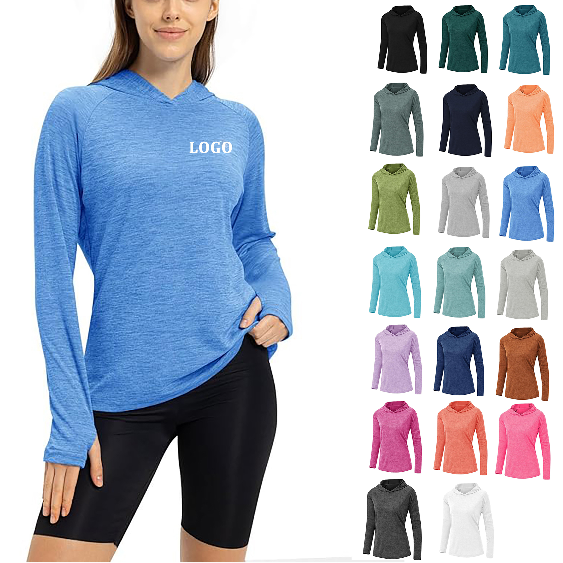 Women's Sun Protection Hoodie 12