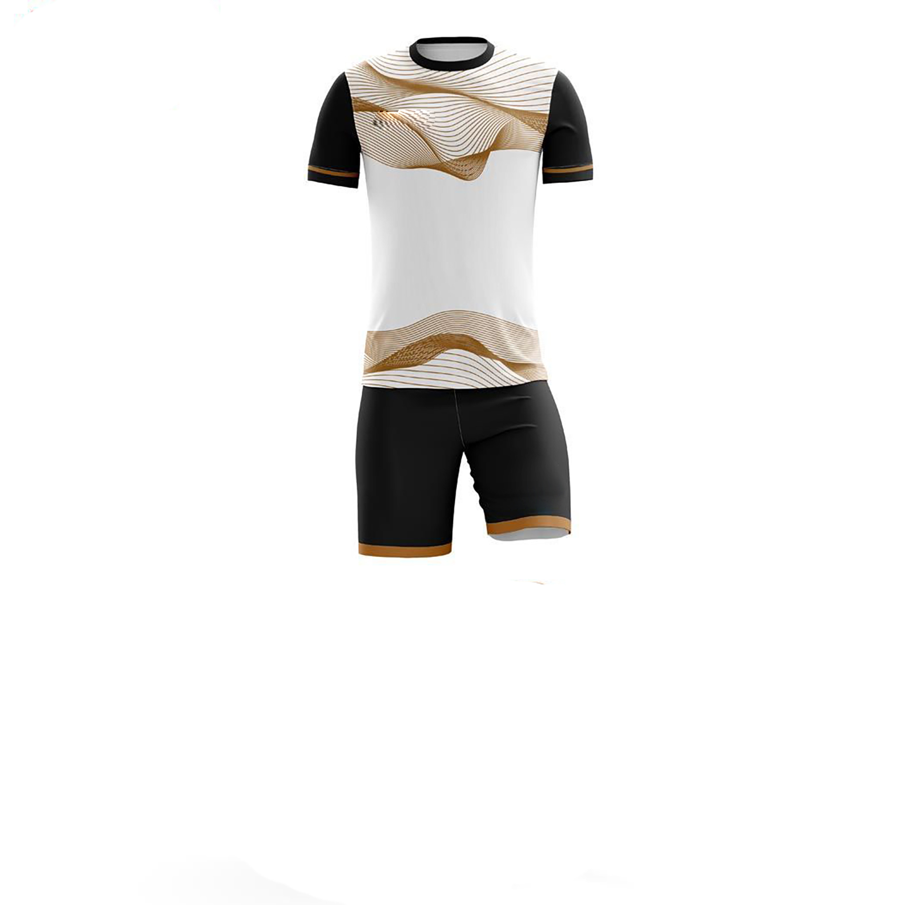 Men's Basketball Jersey and Shorts Set 4