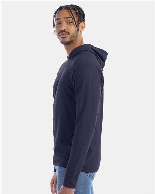 Unisex Garment-Dyed Jersey Hooded Long Sleeve T-Shirt - GDH280 19