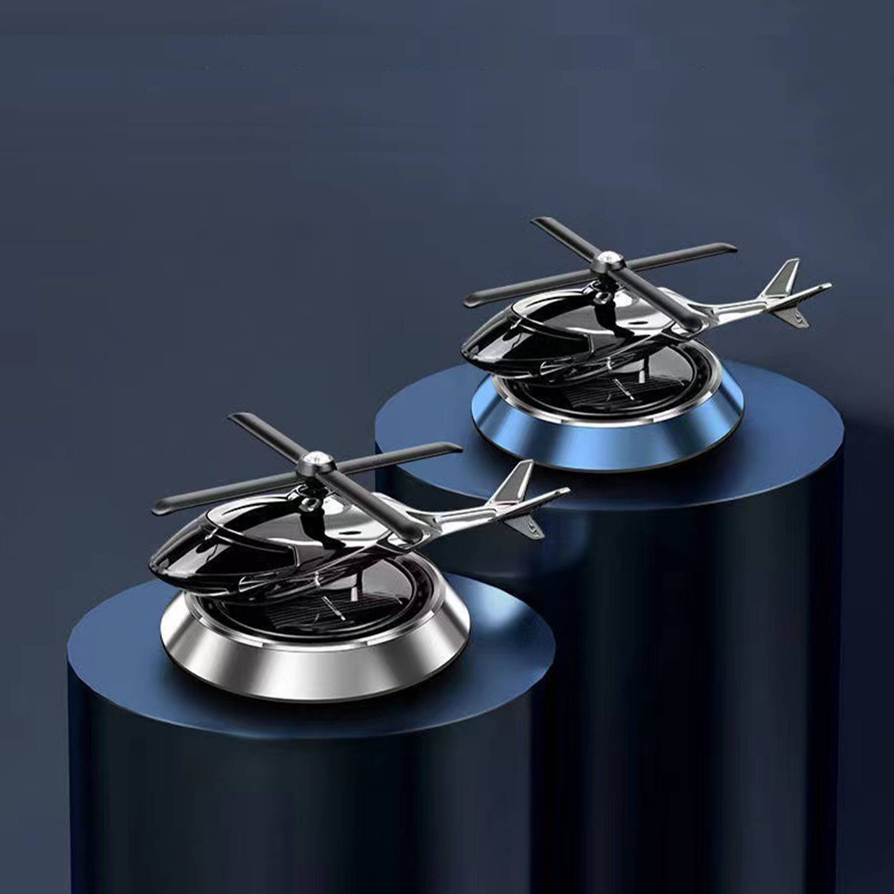 Car Aroma Diffuser Solar Airplane Ornament 6