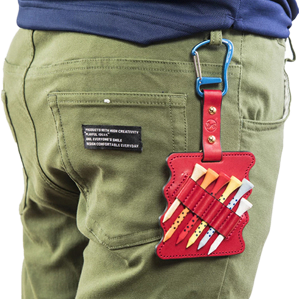 Leather Golf Tees Holder Belt Holder 1