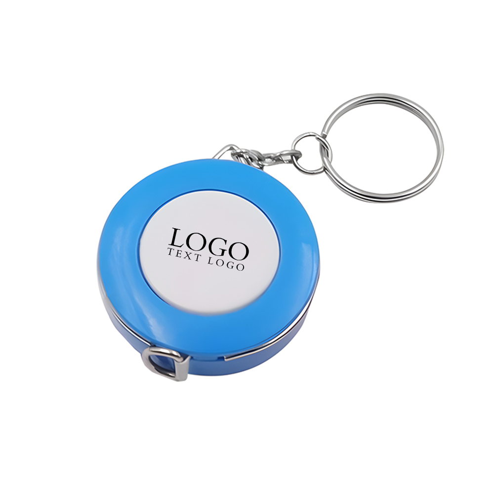 Retractable Plastic Round Tape Measure Keychain 6