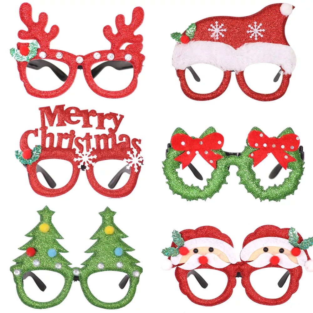 Cute Eyeglasses Frames for Christmas Glasses Party Decoratio 2