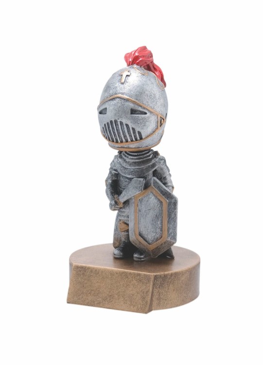 Knight - Crusader Mascot Bobble Head Figure 1