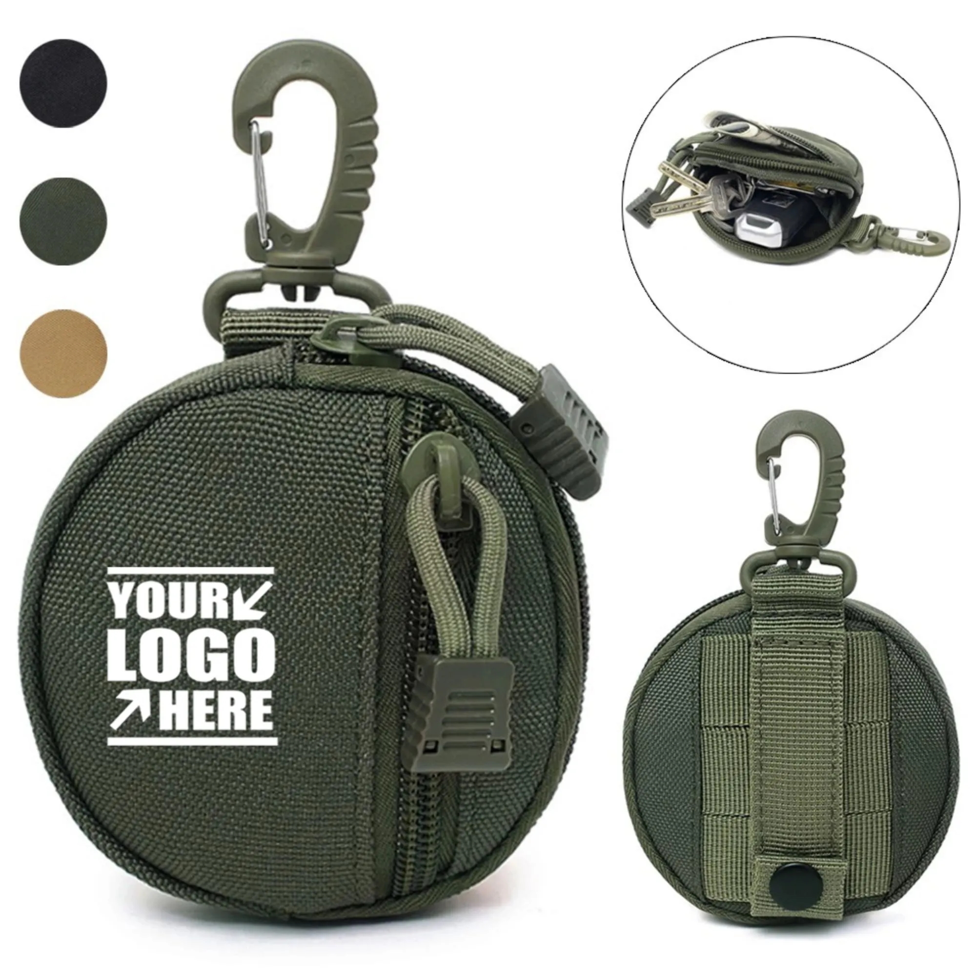 600D Oxford Fashionable Travel Key Wallet 1