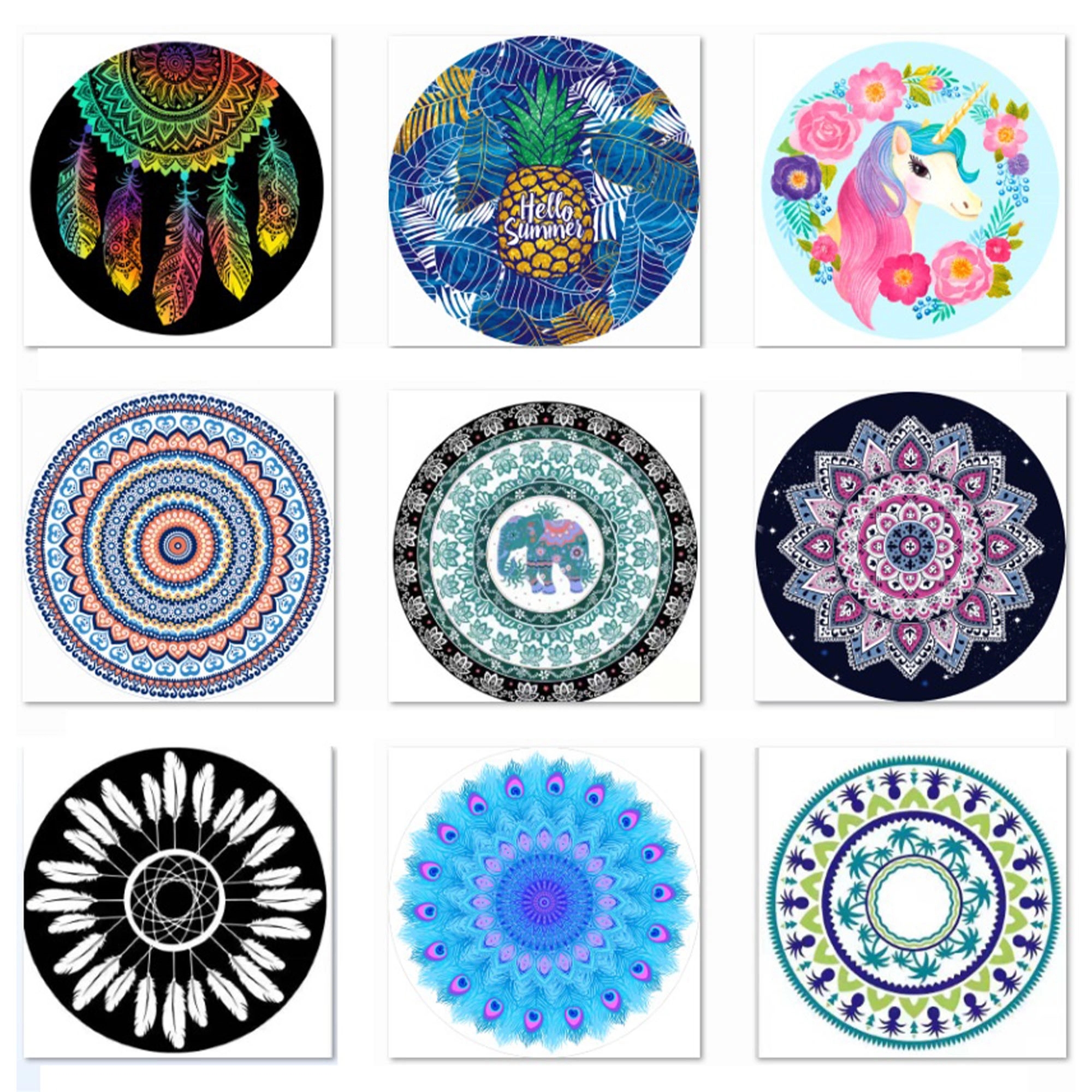 Round Beach Towel 5
