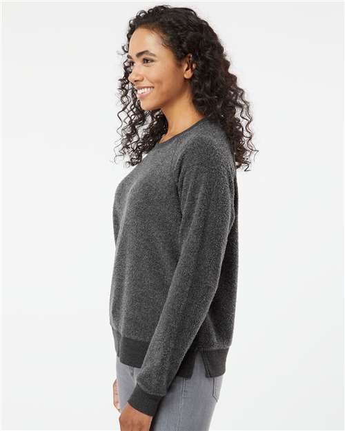 Women's Fleece Out Crewneck Pullover - K01 21