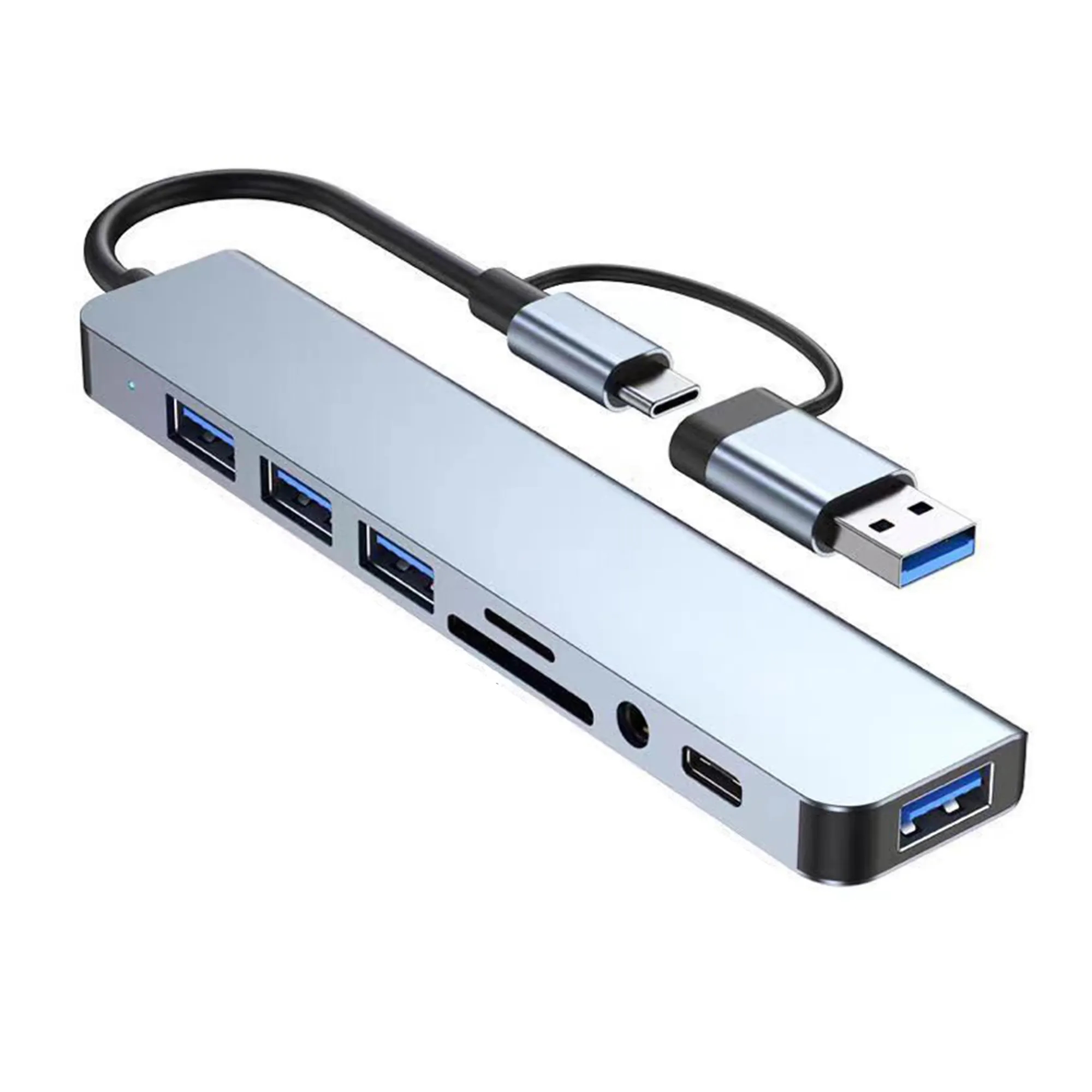 Compact 8 Port USB Hub with Efficient Connectivity 4