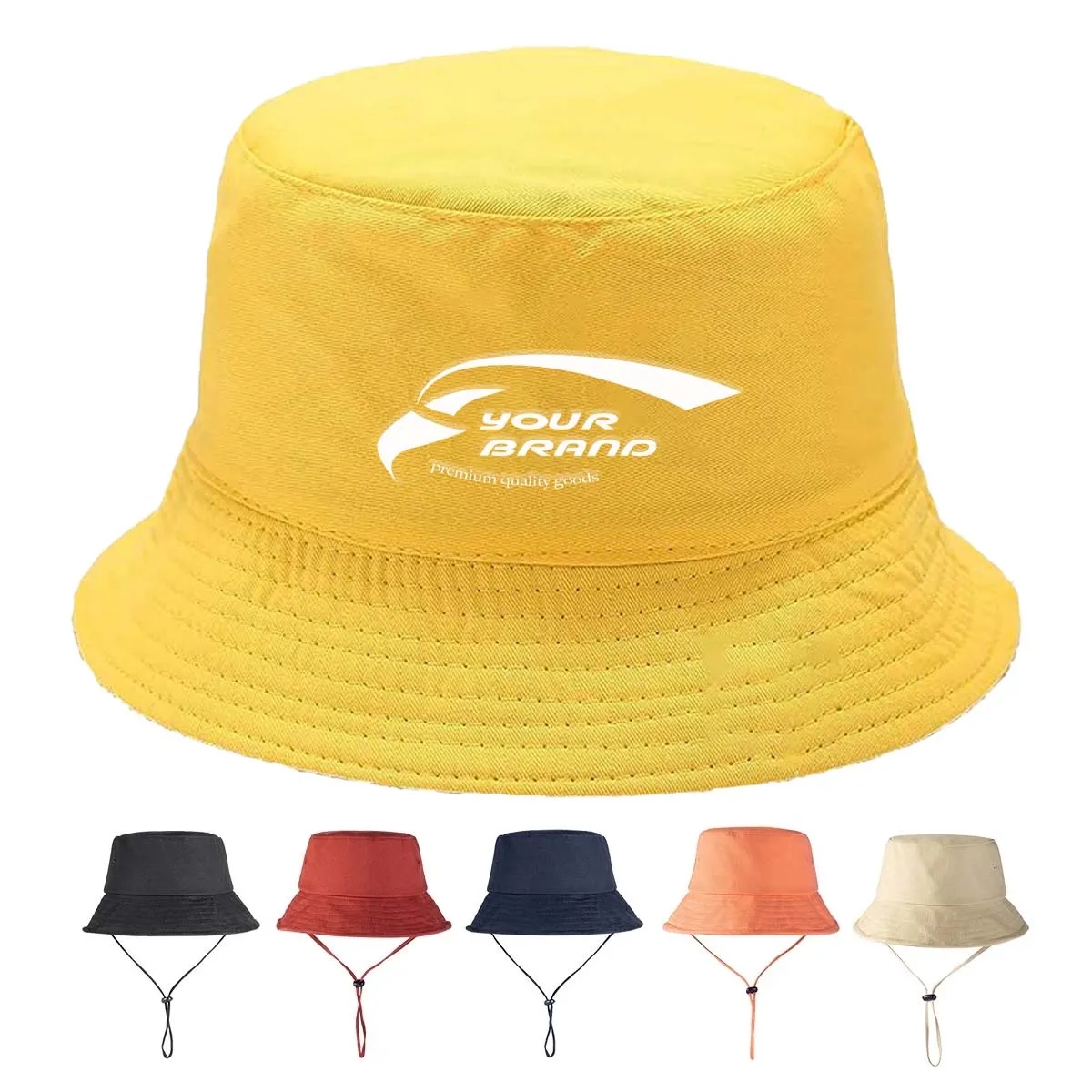 Customizable Solid Color Unisext Bucket Hat 2