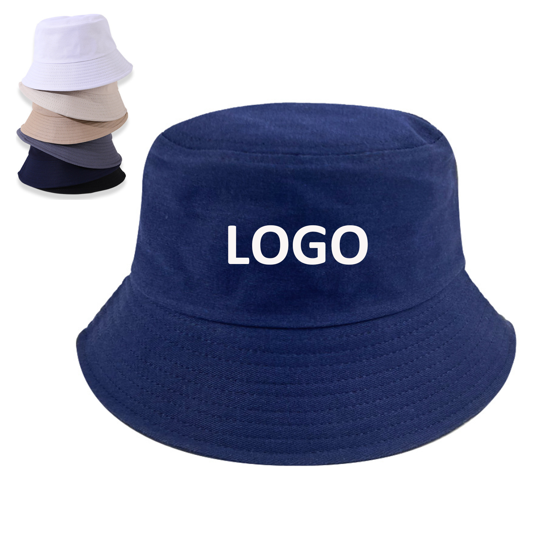 Cotton Fisher Cap Bucket Hat 2